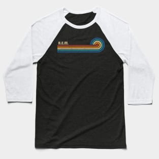 R.E.M - Retro Sunset Baseball T-Shirt